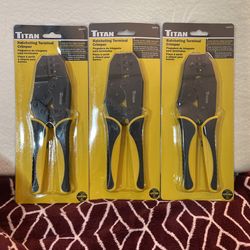 Ratcheting Terminal Crimper
