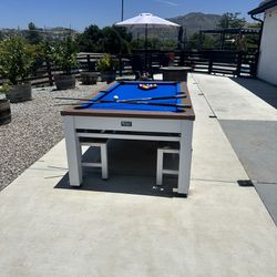 Spencer Marston Outdoor Pool Table 