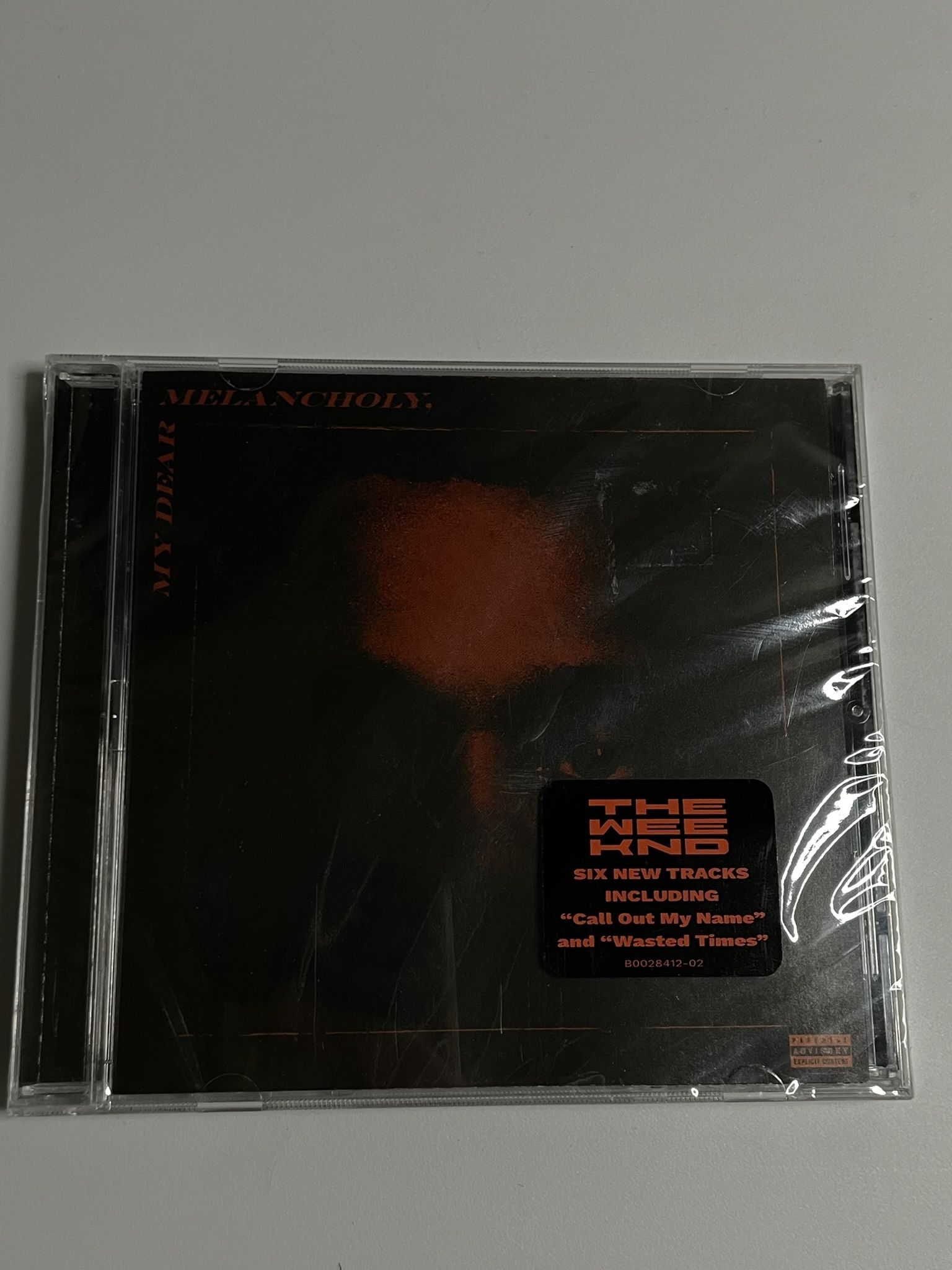 THE WEEKND MY DEAR MELANCHOLY CD