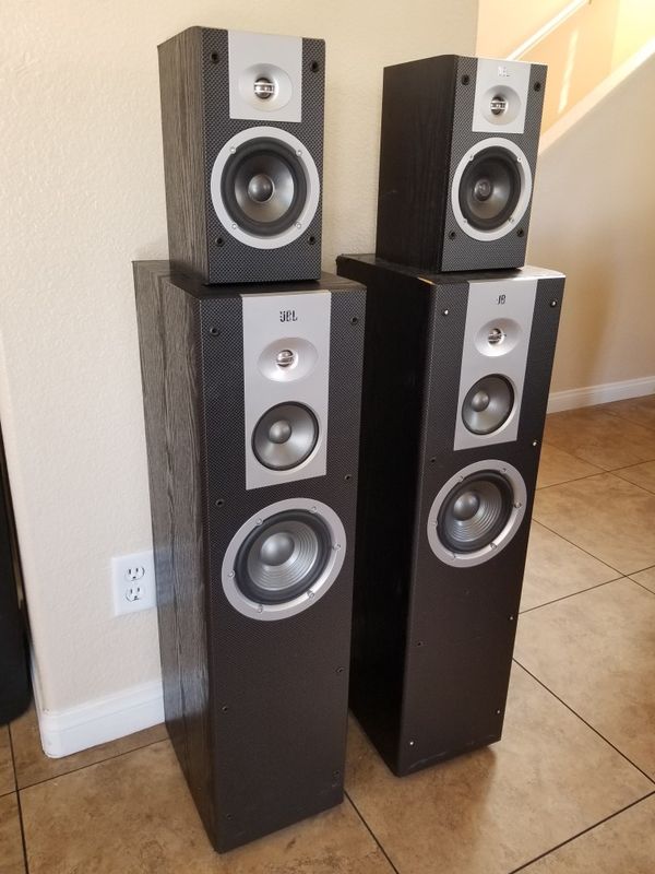 4 JBL Venue Series Stage Speakers Standing and Mounted for Sale in Las