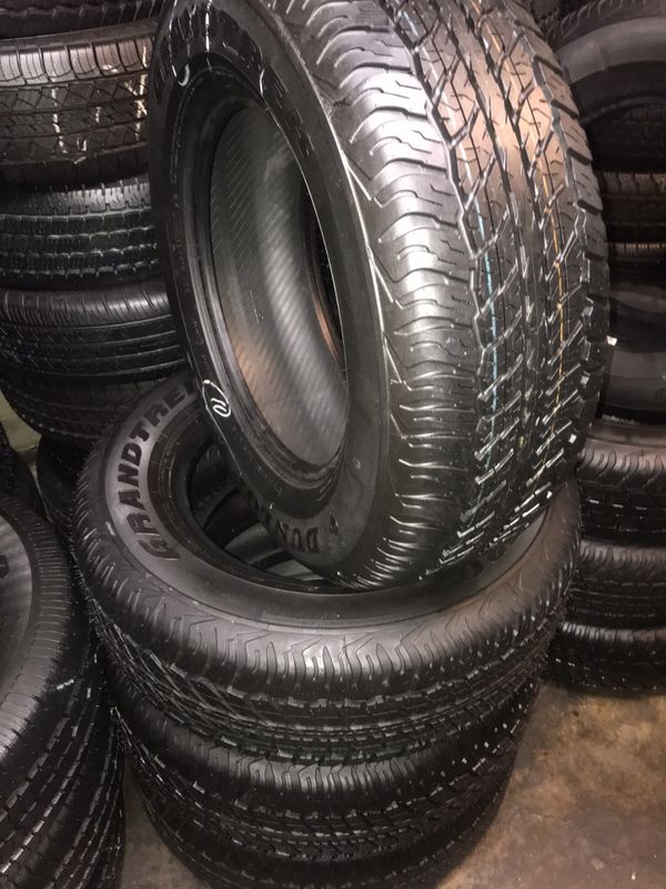 Set 265/65/16 Grantrek Dunlop AT20 used $300 including installation and ...