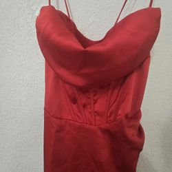 Medium Size Red Dress