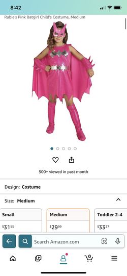 Batgirl Costume - Kids Medium