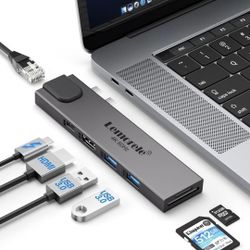 7 in 2 MacBook Pro Air M1USB C Hub Adapter Dongle Dock Station