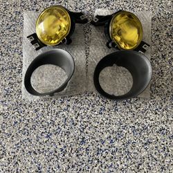 Dodge Ram Yellow Fog Lights