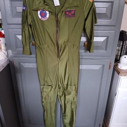 New Pilot Overol Custume  Unisex Size S/m