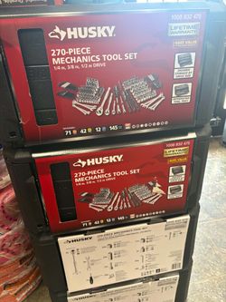 Husky new mechanical tool set 270 $180 each one