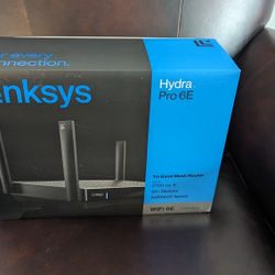 Linksys Hydra Pro Mesh WiFi 6E Router MR7500 Tri-Band WiFi Mesh Router