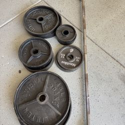 Olympic weights With Bar