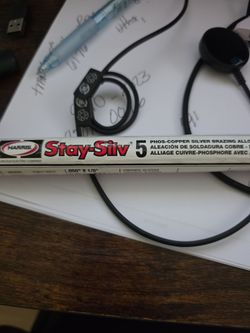 SOLDER tube 5  28 pieces of Stay silver