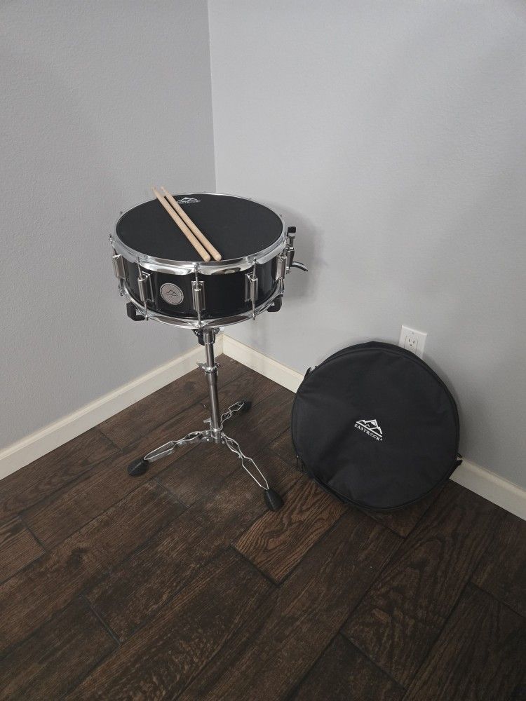Eastrock Snare Drum With Carry Bag
