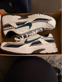 Nike Running Sneakers White Navy Blue