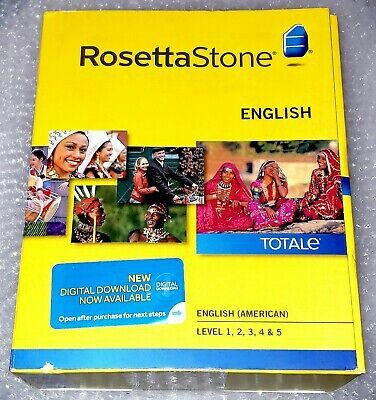 Rosetta Stone Version 5 English Spanish French Portuguese and more