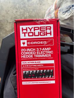 Corded hedge trimmer