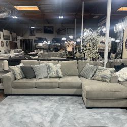 Super Comfy Sectional, RAF Chaise, Pewter Color, SKU#1039504R