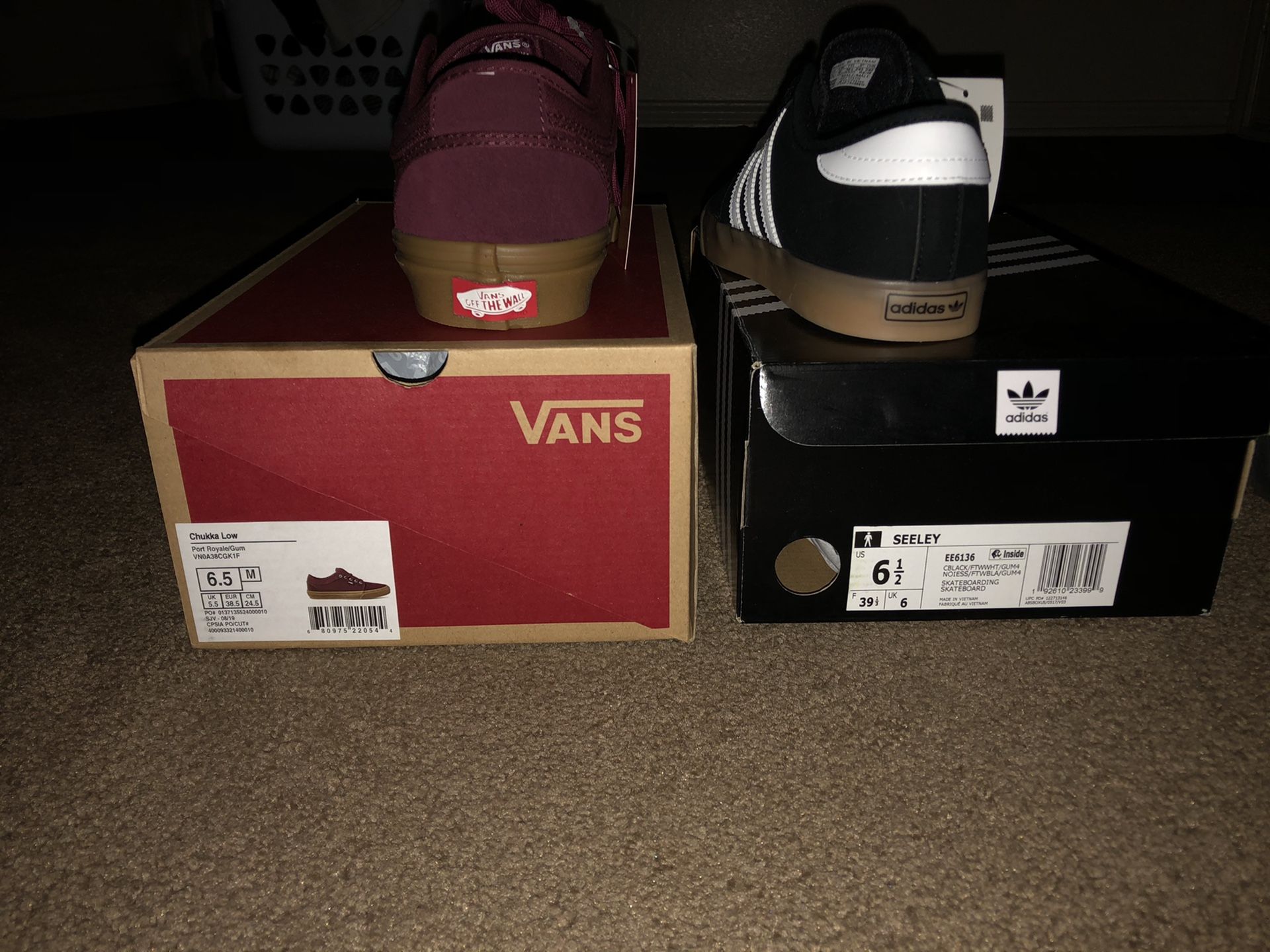 Brand NEW Adidas and Vans