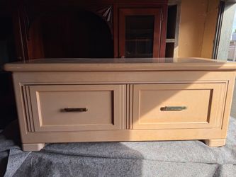 Custom Oak Cabinet