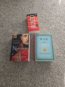 Long Books (Napoleon/Dune/WarAndPeace)