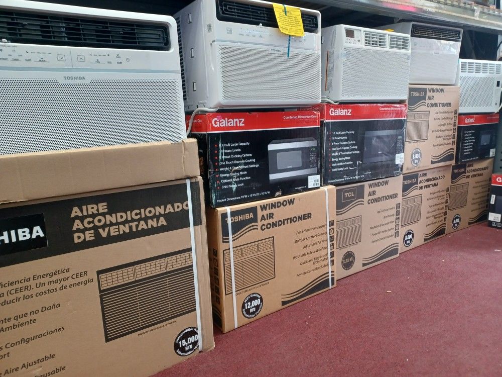 All Sizes Windows Ac 'S In Stock.  Ask For Best Price.  Brand New 