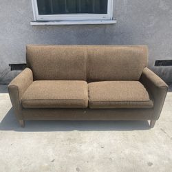 Delivery Available / Brown Couch Sofa 