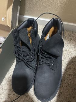 Black Suede Timberland Boots