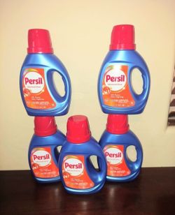 Persil Laundry Detergent 34 fl oz- 5 for $15- X Streets Ray and Higley