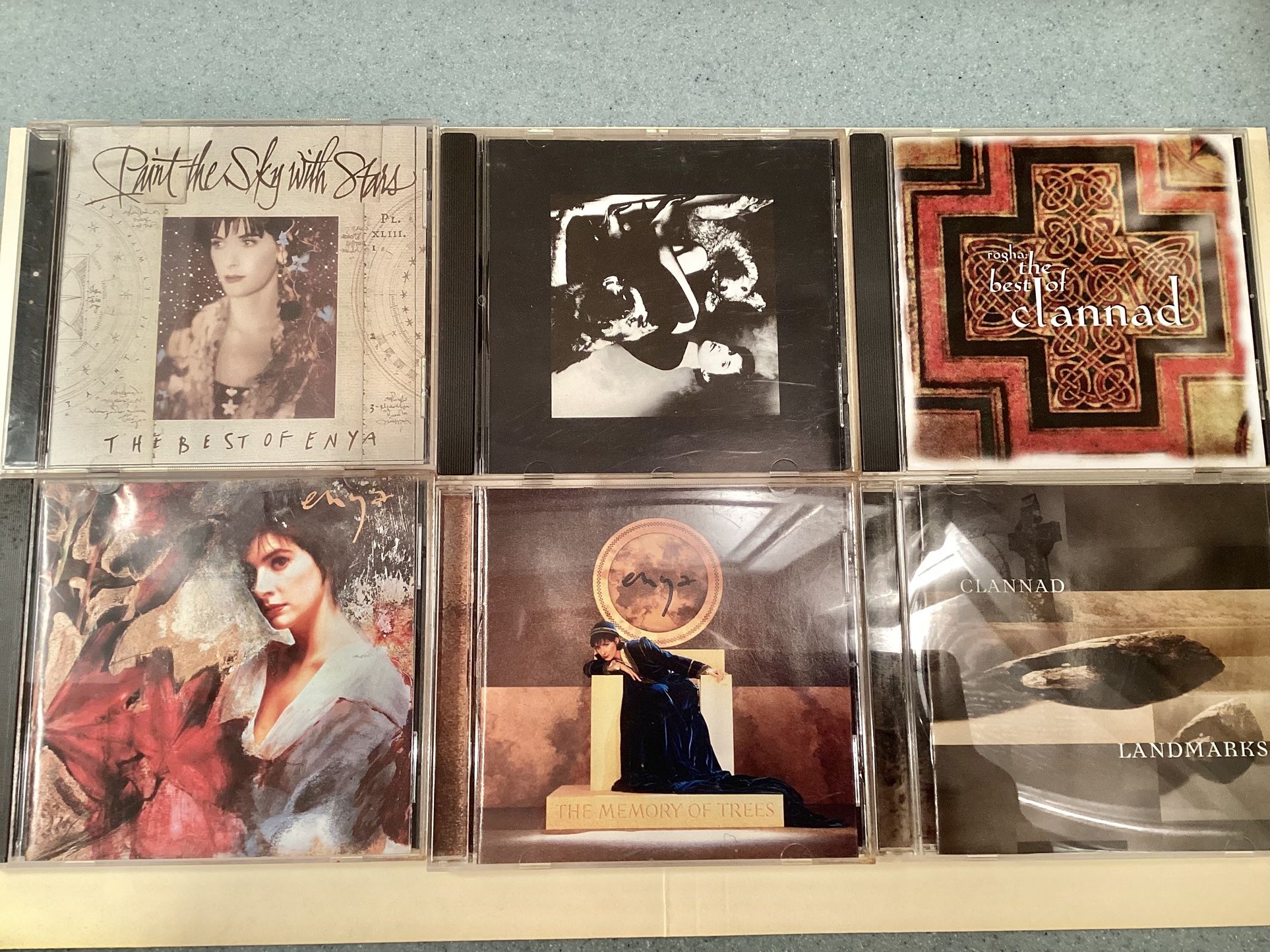 6 Preowned Enya / Clannad Music CDs Irish Sound New Age Celtic