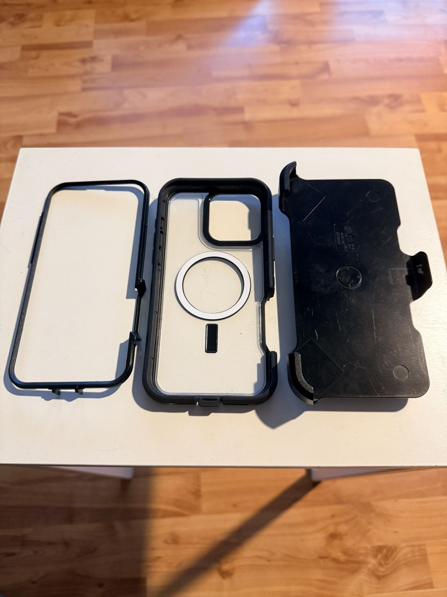 OtterBox iPhone 16 Pro Max Defender Series XT Clear Case - Dark Side