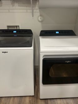 Whirlpool Washer and Dryer