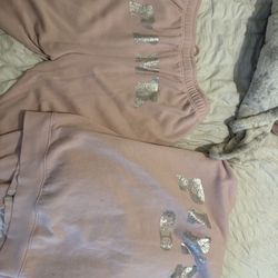 Pink sweat set VS