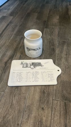 Kitchen Jar and Charcuterie platter