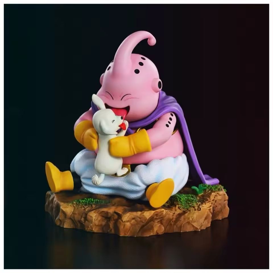 Dragon Ball Z Majin Buu Anime Figures Q Version Figurine Pvc Statue Gk Model Toys Collectible