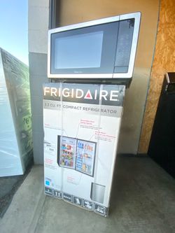 Frigifaire compact refrigertator & used Microwave
