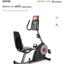 New recumbent Bike ( Exercise Bike )   