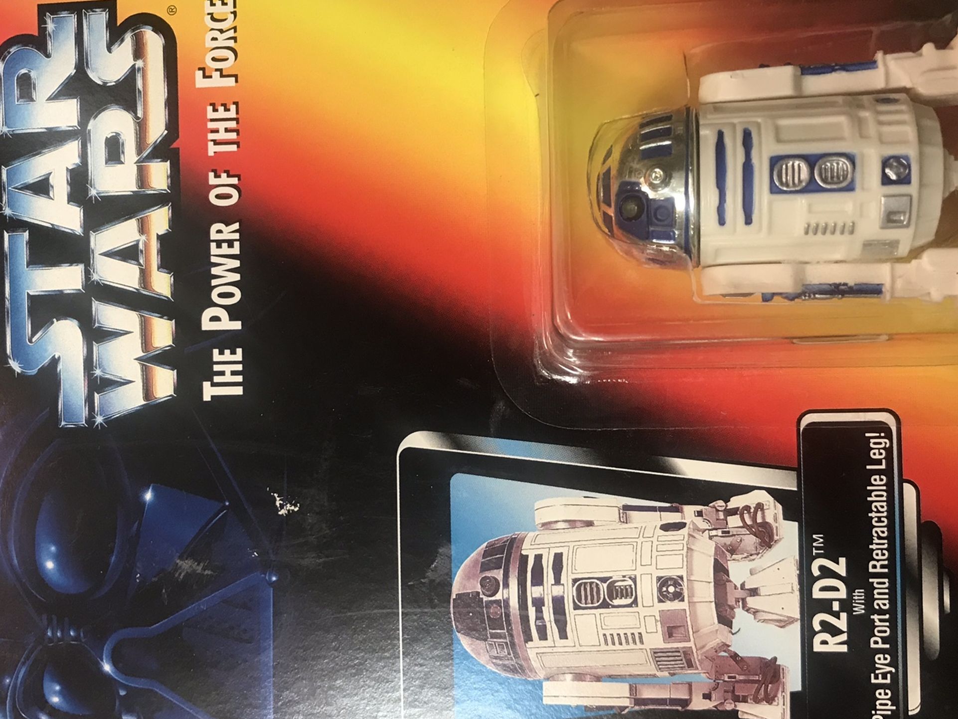 1995 Kenner Star Wars Power Of The Force R2 D2 POTF New Action Figure