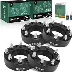 YHTAUTO 6x5.5 to 8x6.5 Wheel Adapters 2 Inch
