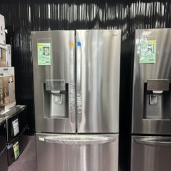 Refrigerator-LG  Open Box French Door Refrigerator With 1 Year Warranty 