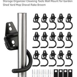 Duraaamo New 24 Pk Metal Garage Hooks