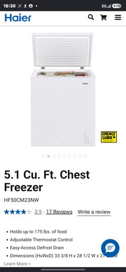 Haier Deep Freezer
