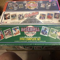 Baseball Cards::  Upper Deck Factory Set (3)