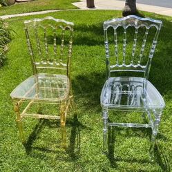 CLEAR GHOST CHAIRS