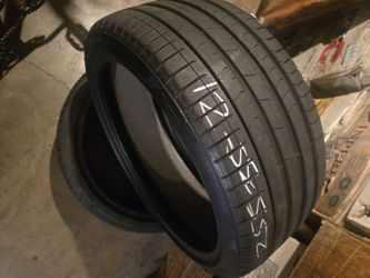 2. Tires.  255. 35. 21.   Pirrelli Pzero