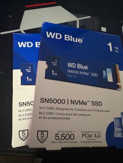 WD 1TB NVME m.2