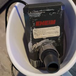 Aquarium Fish Tank Eheim Return Pump 