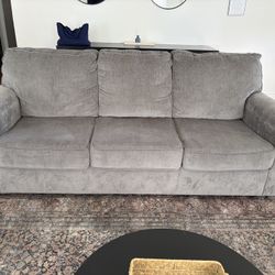 Sofa Gris Para 3 Personas $350
