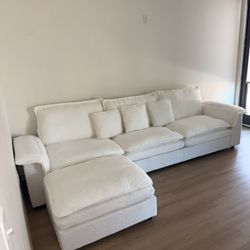 3 Seater Sofa With Ottoman 