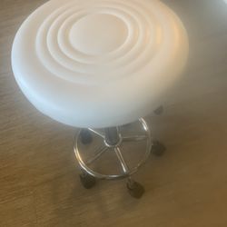 White Barstools 