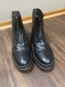 Mens Leather boots Size US 10