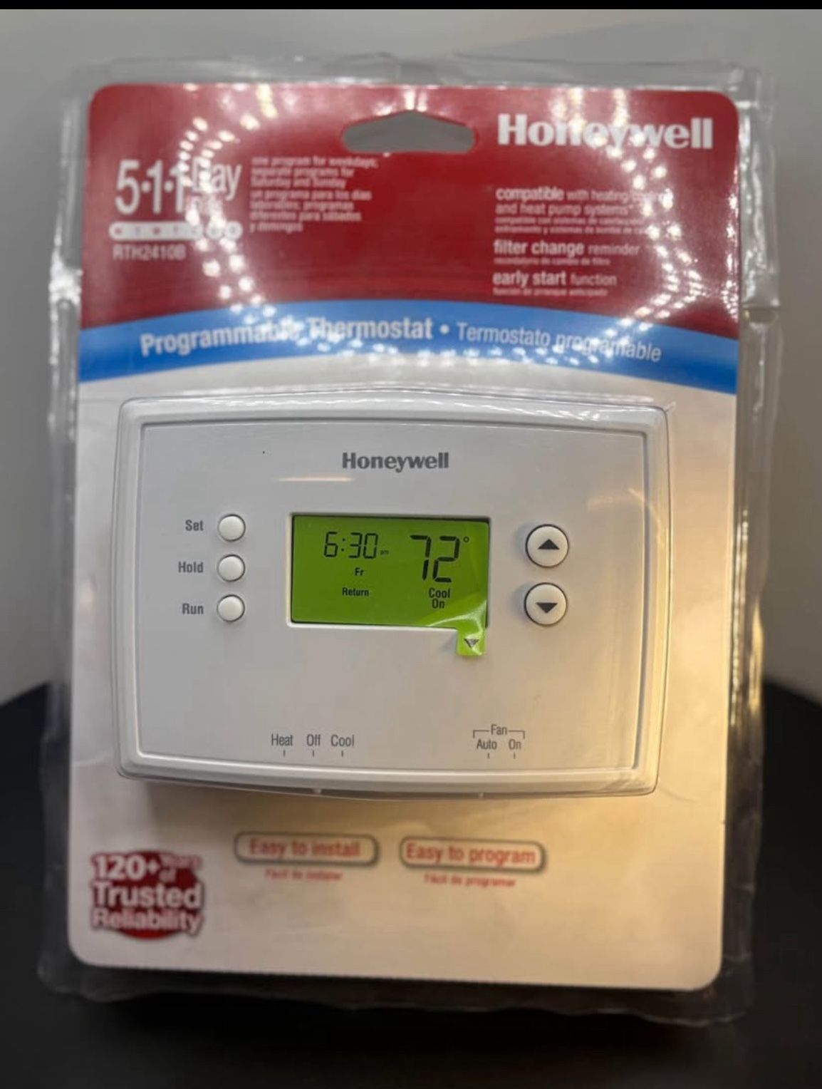 Honeywell 5*1*1 day RTH2401B