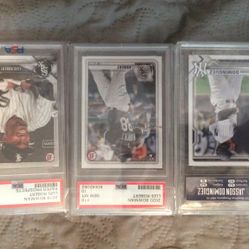 3 Gem Mint B.b Cards 